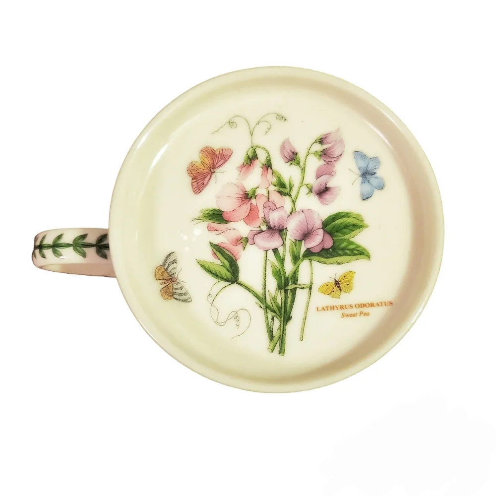 Portmeiron Botanic Garden Sweet Pea Mug & Coaster Set